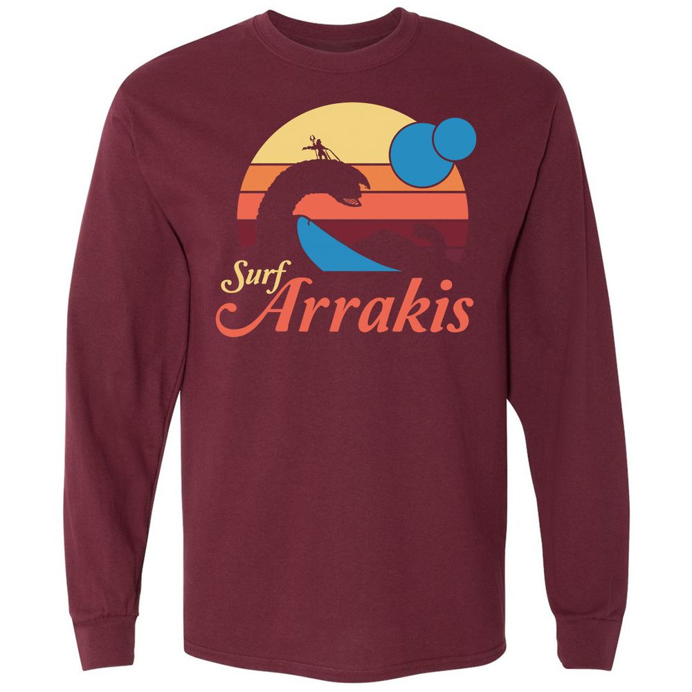 Long Sleeve T-Shirt - KTBMFR9F - Maroon - 11