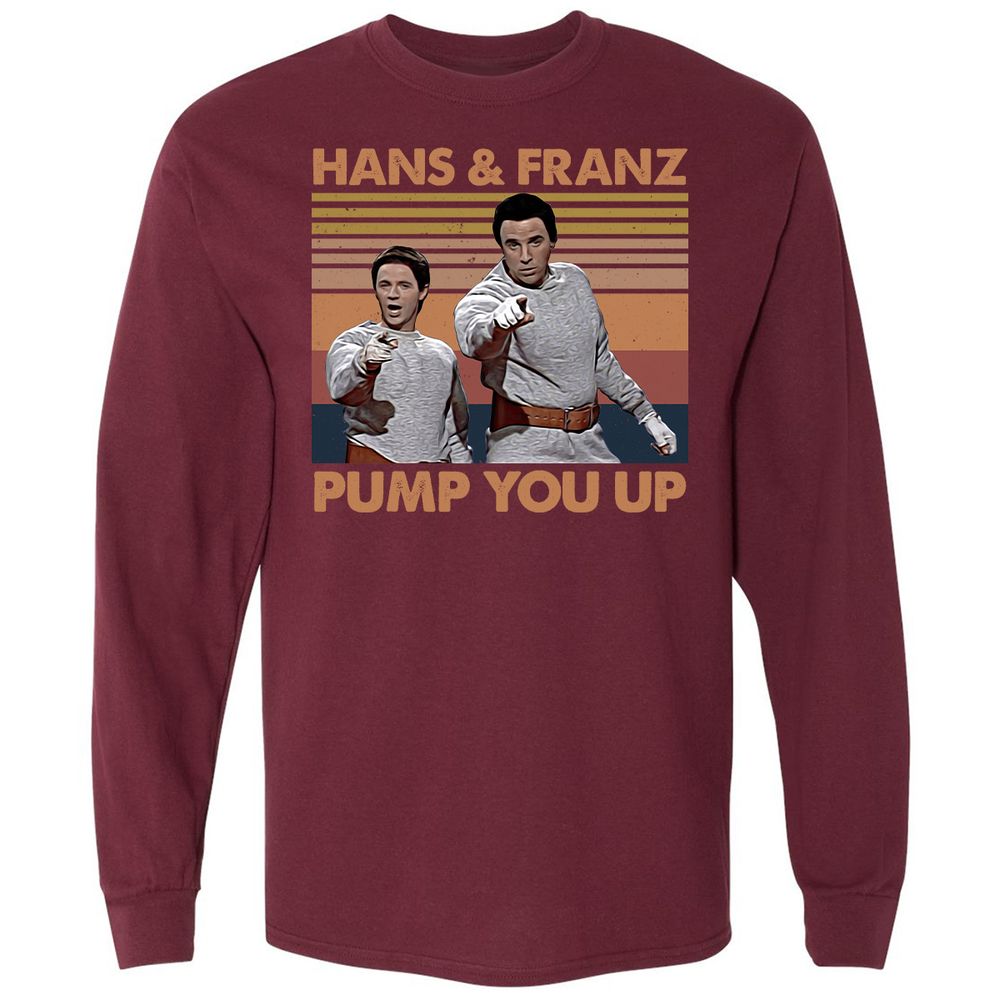 Long Sleeve T-Shirt - RBUSTJ84 - Maroon - 11