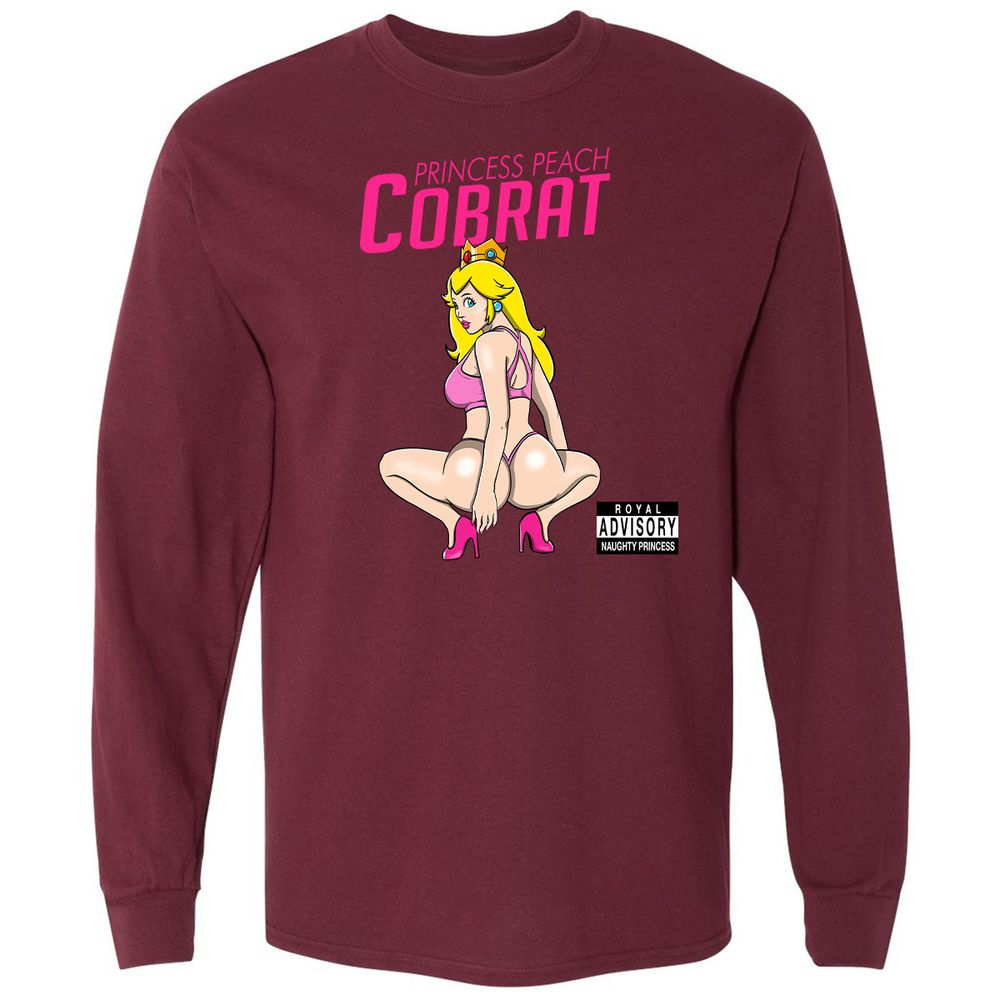 Long Sleeve T-Shirt - XV1F62CB - Maroon - 11