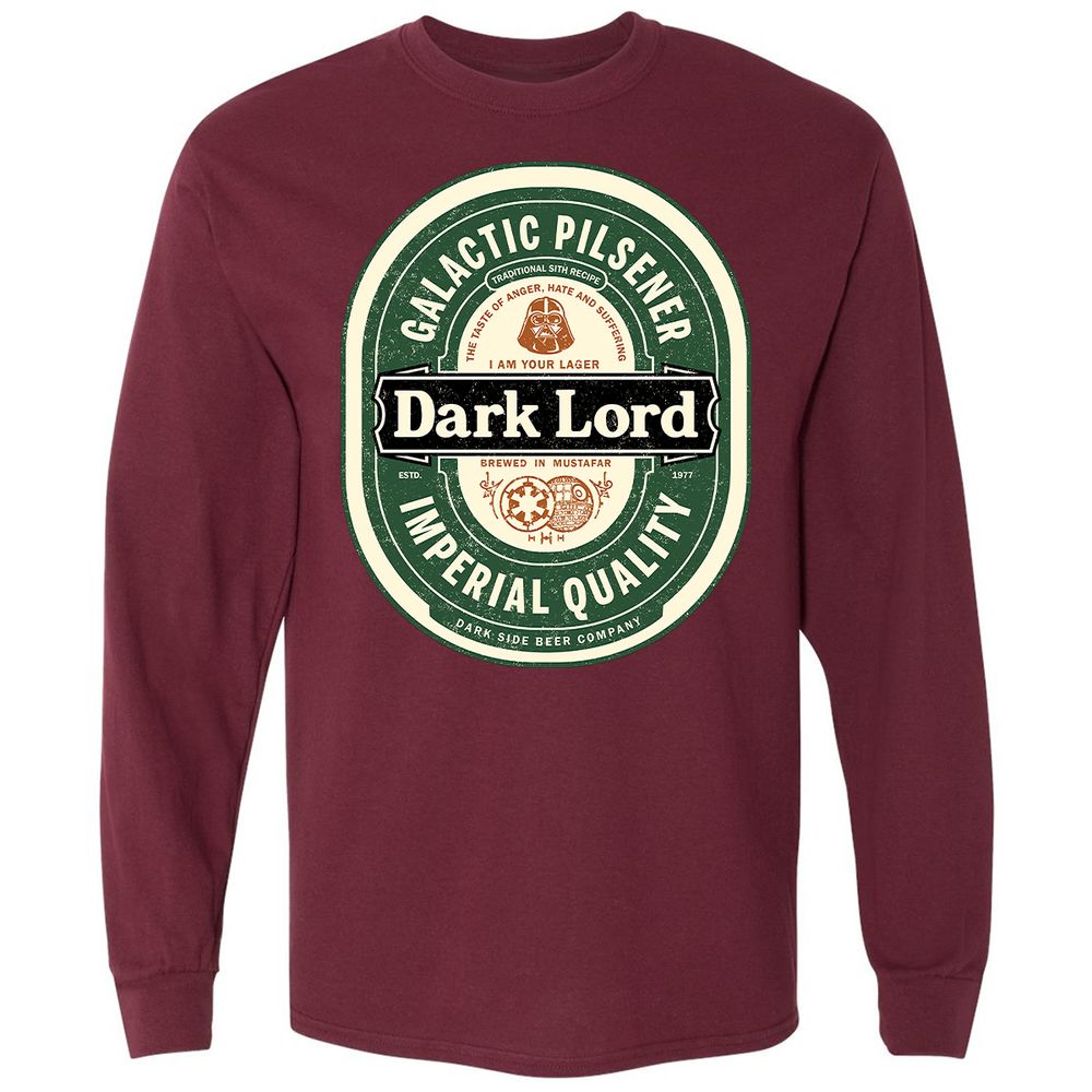 Long Sleeve T-Shirt - 7QK2Q6N7 - Maroon - 11