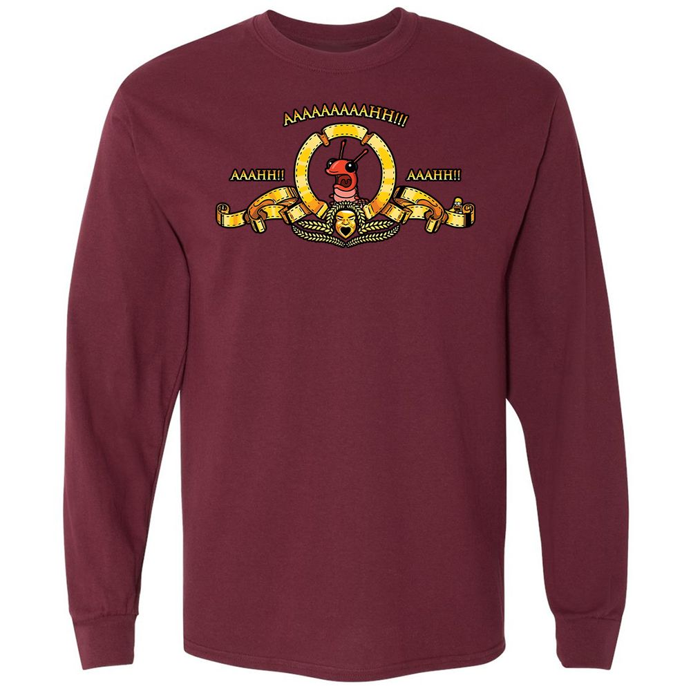 Long Sleeve T-Shirt - 6CEJELJP - Maroon - 11
