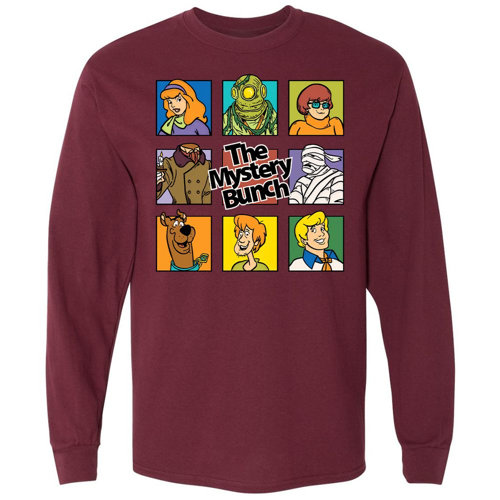 Long Sleeve T-Shirt - WES6SZAJ - Maroon - 11