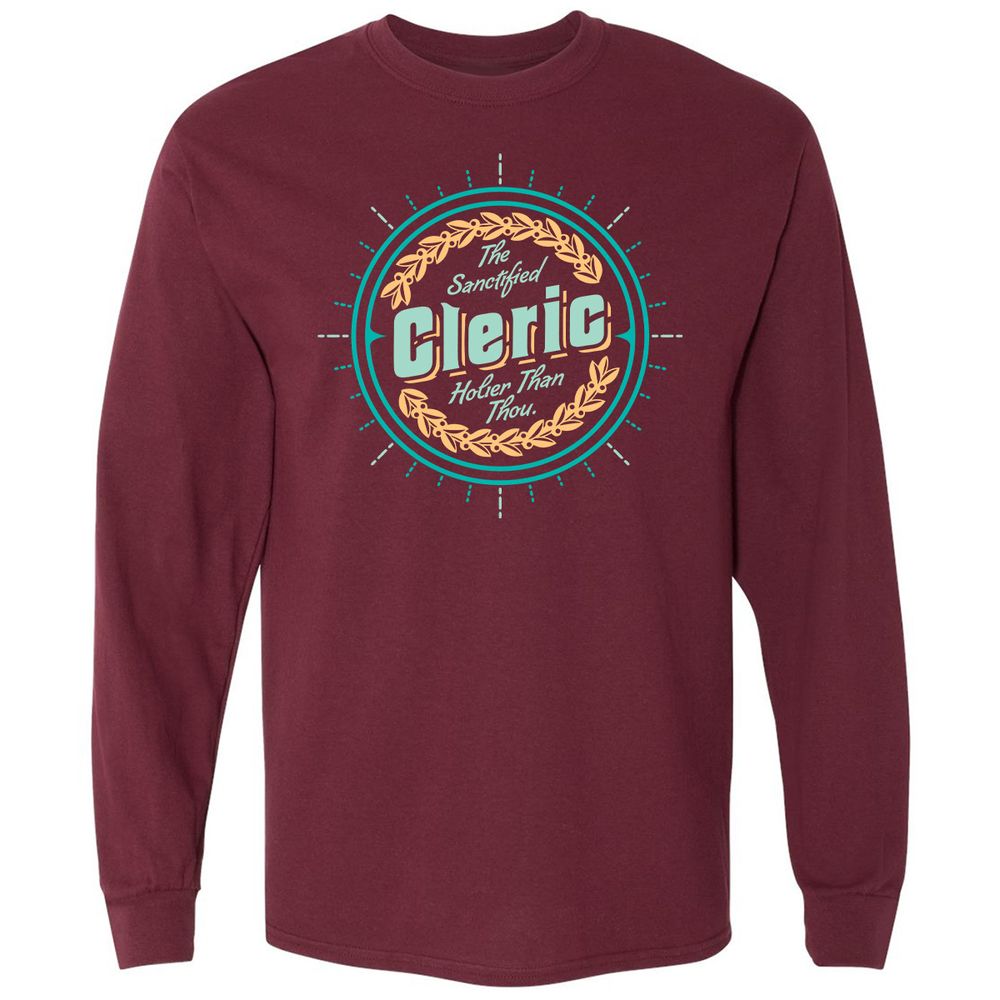Long Sleeve T-Shirt - PV7P1VTL - Maroon - 11