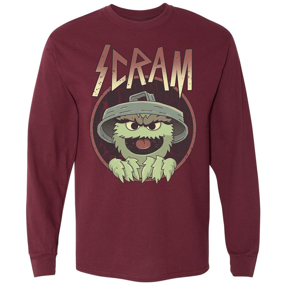 Long Sleeve T-Shirt - UTAAUG1A - Maroon - 11
