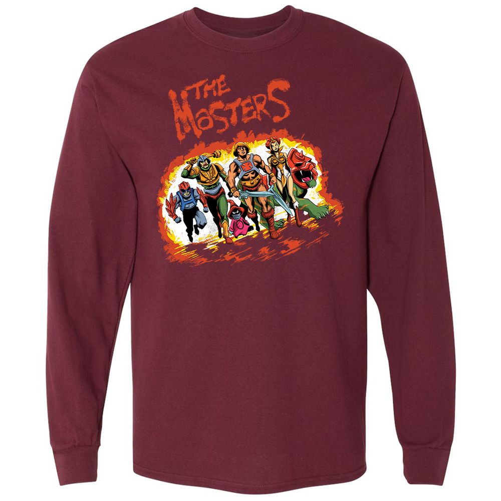 Long Sleeve T-Shirt - LG362AZH - Maroon - 11