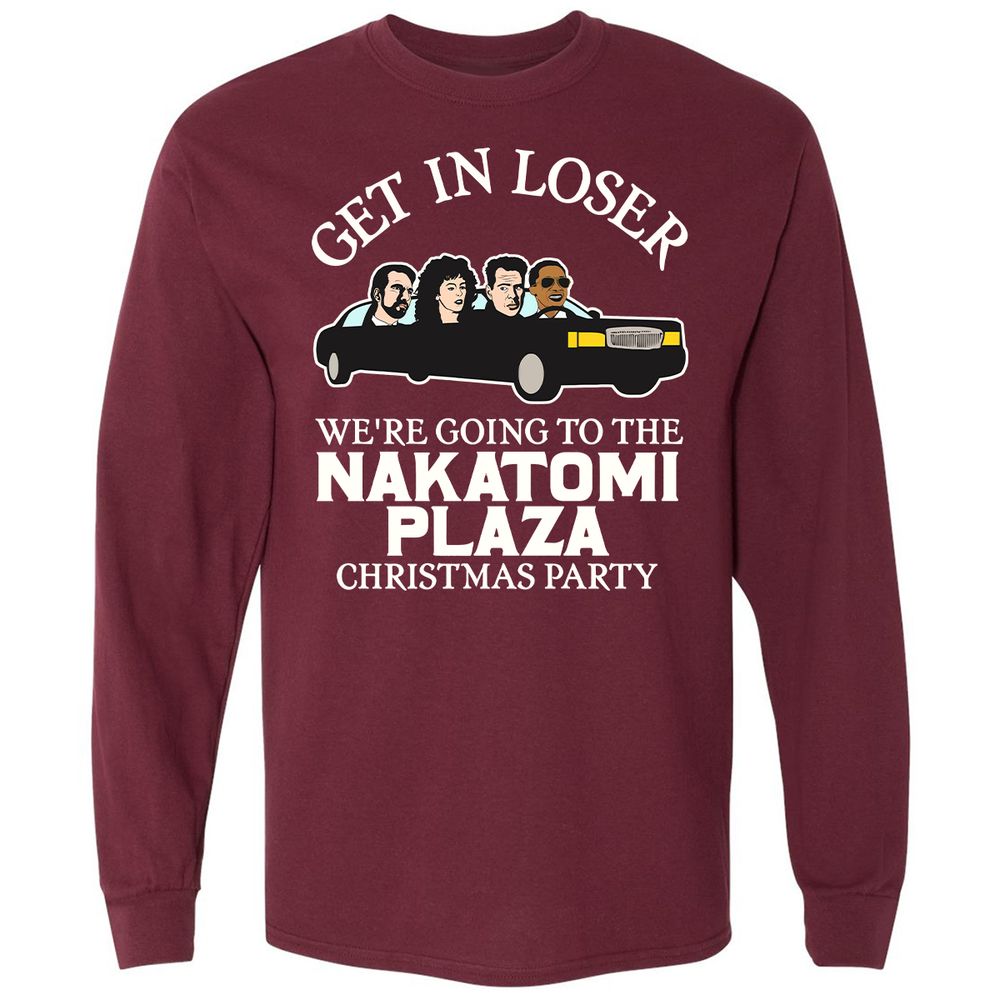 Long Sleeve T-Shirt - PYX3FVAR - Maroon - 11