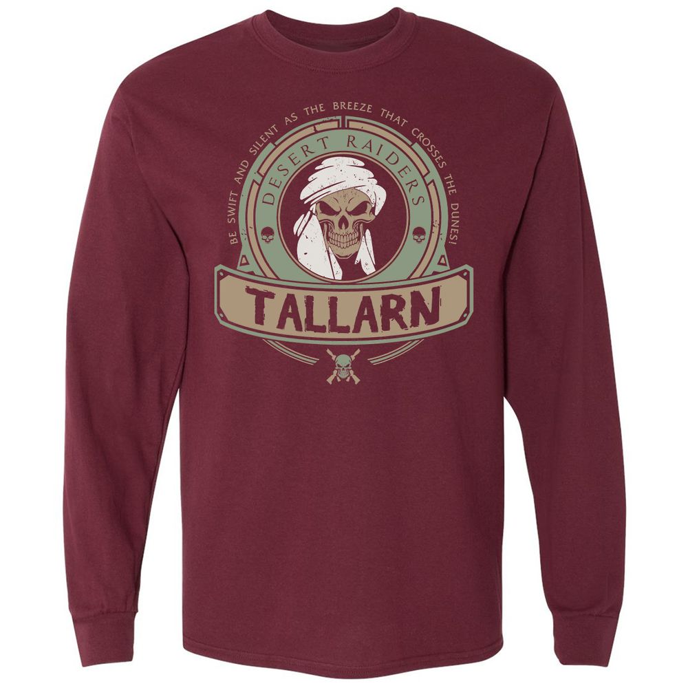 Long Sleeve T-Shirt - NMLZHJFJ - Maroon - 11