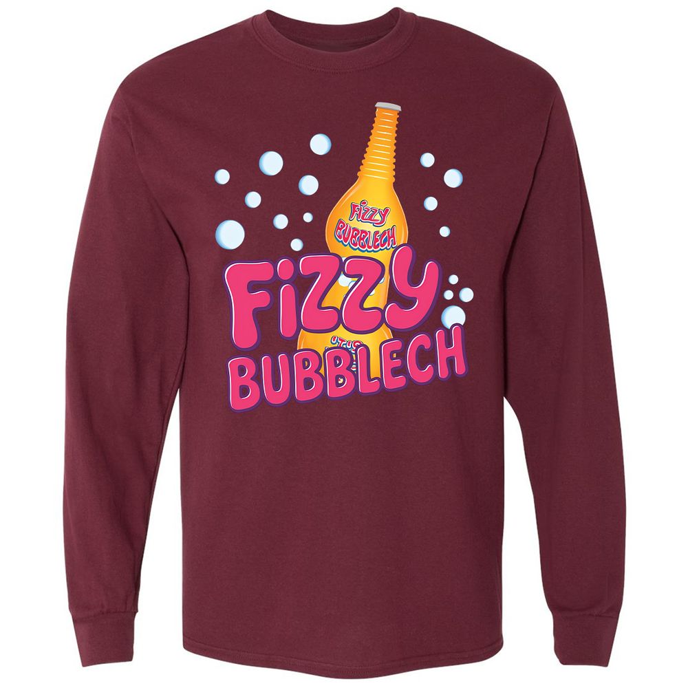 Long Sleeve T-Shirt - UHUDWKV5 - Maroon - 11