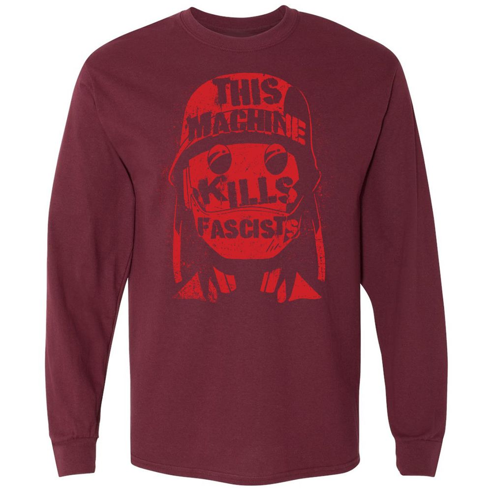 Long Sleeve T-Shirt - 46UBDLY4 - Maroon - 11