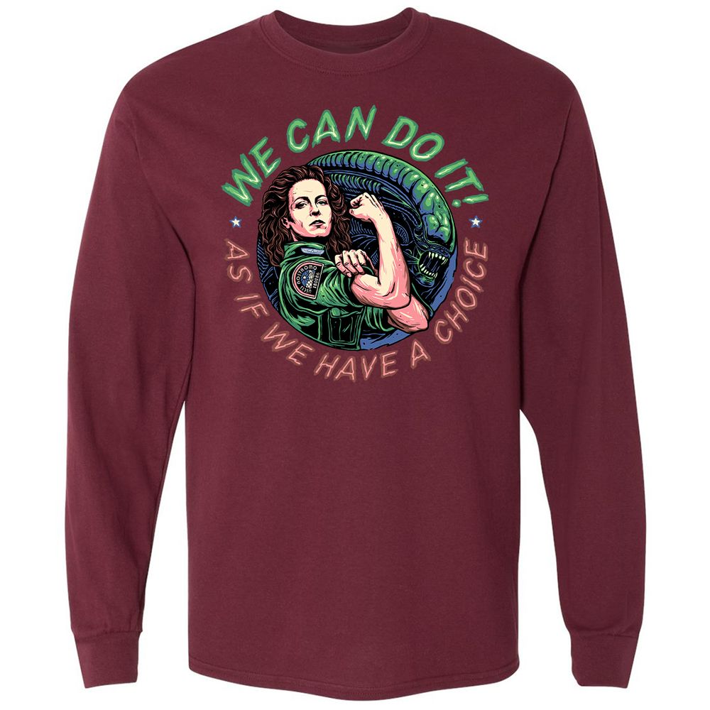 Long Sleeve T-Shirt - 4UEAST4A - Maroon - 11
