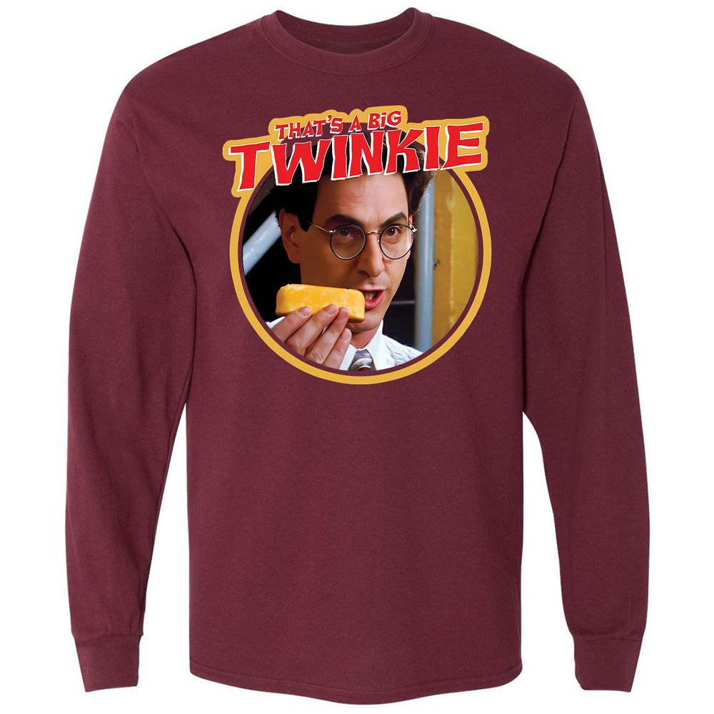 Long Sleeve T-Shirt - KPP3YVE8 - Maroon - 11