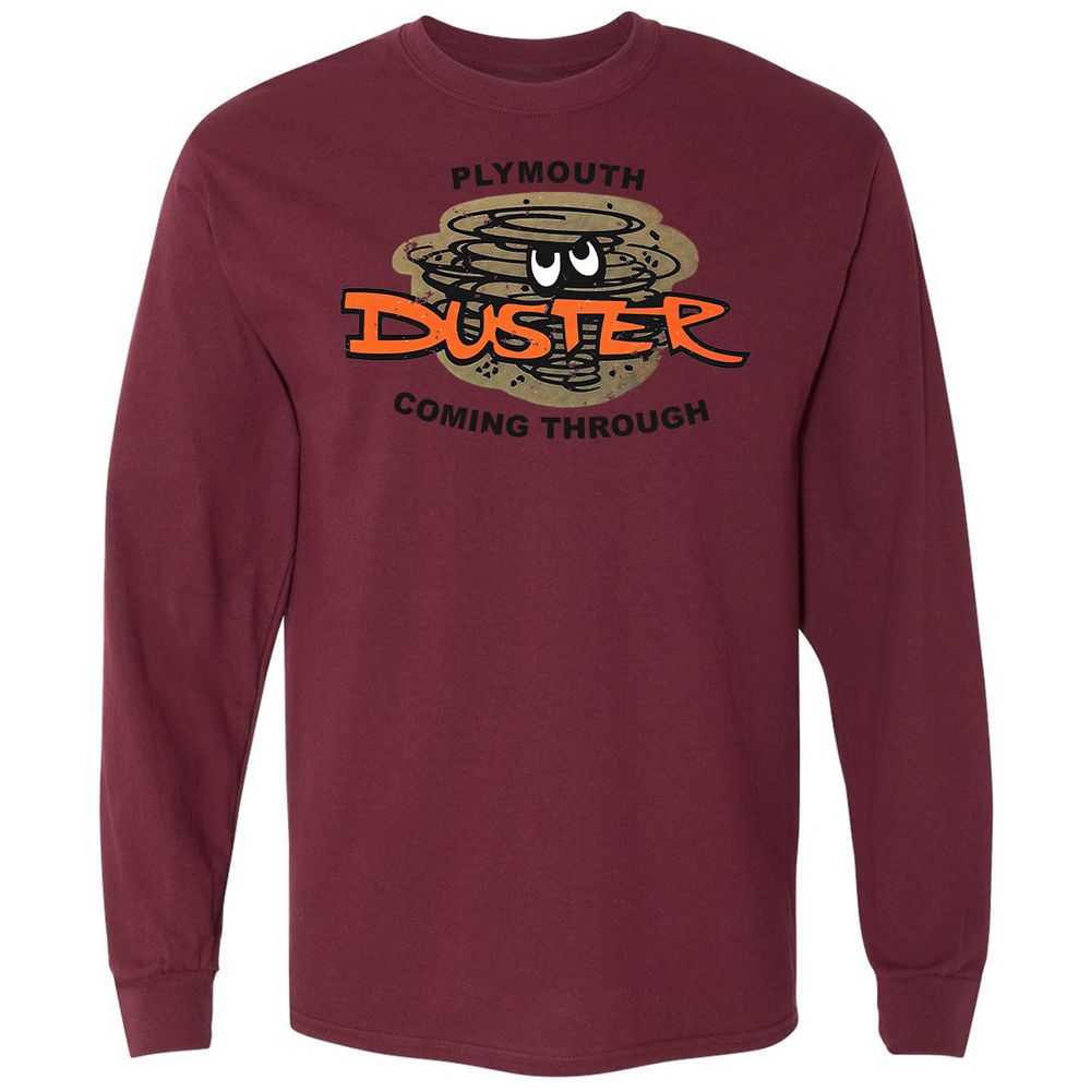 Long Sleeve T-Shirt - JBJZBW67 - Maroon - 11