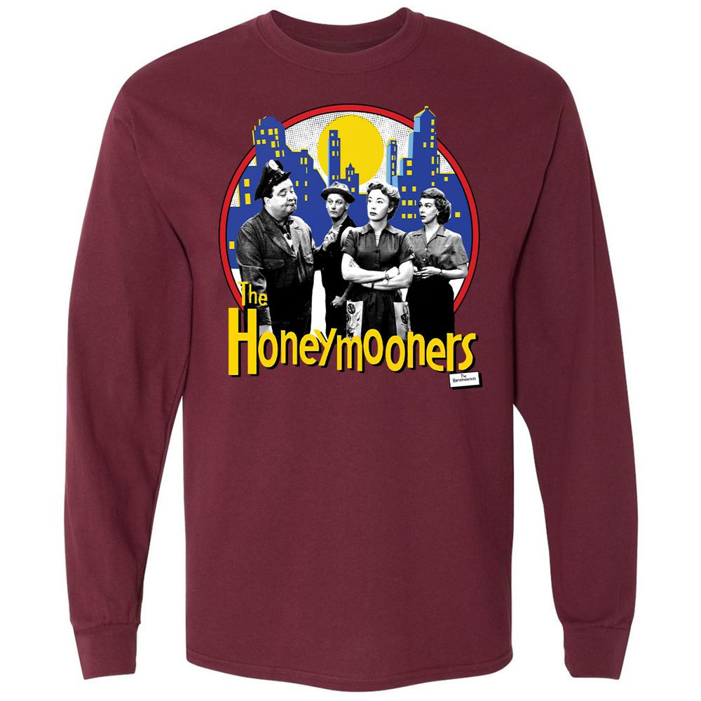 Long Sleeve T-Shirt - WFDGA7G7 - Maroon - 11