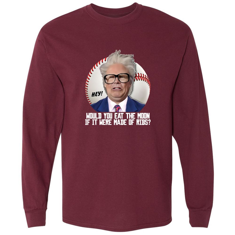 Long Sleeve T-Shirt - 4KZ19MHE - Maroon - 11