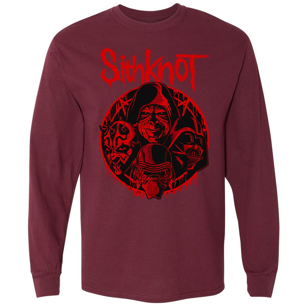 Long Sleeve T-Shirt - YU4TEJ2U - Maroon - 11