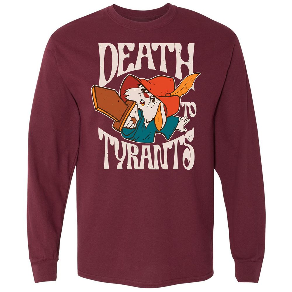 Long Sleeve T-Shirt - NH5F6LJR - Maroon - 11