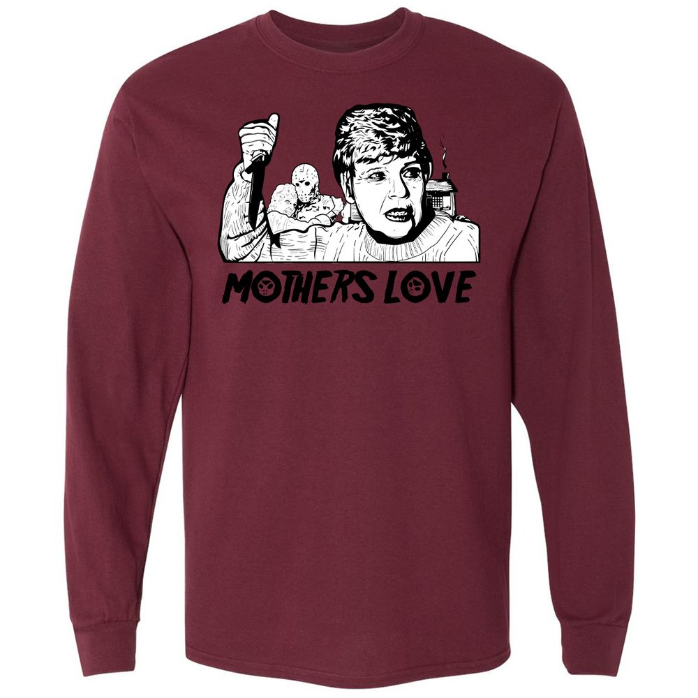 Long Sleeve T-Shirt - W15DL86D - Maroon - 11
