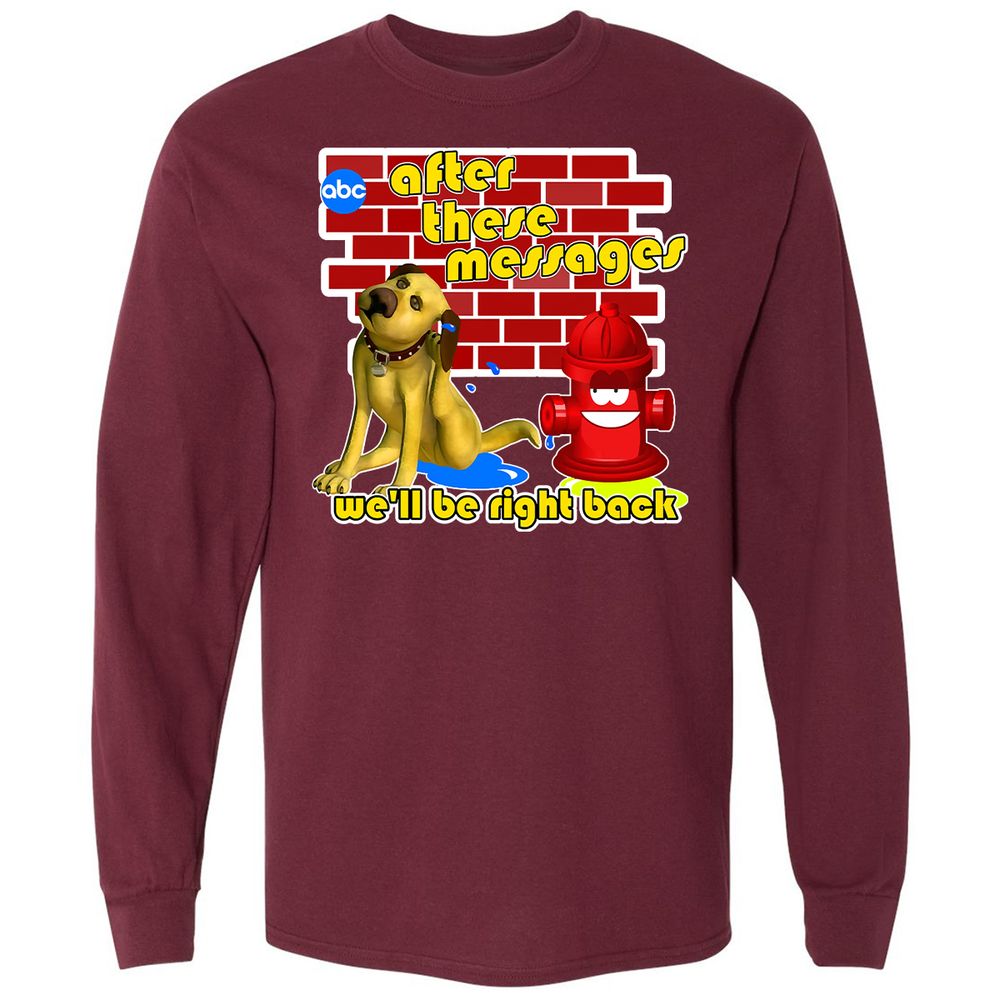 Long Sleeve T-Shirt - SREP7U82 - Maroon - 11