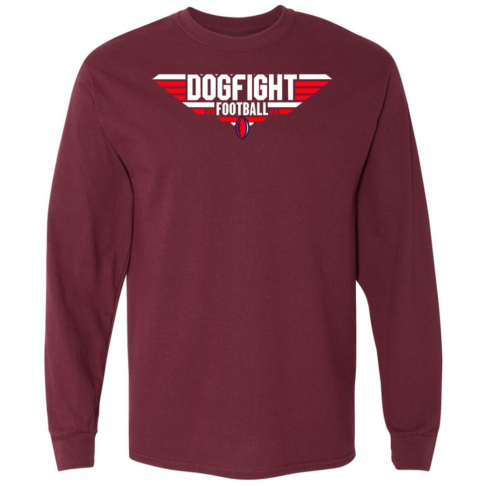 Long Sleeve T-Shirt - UANEJF8A - Maroon - 11