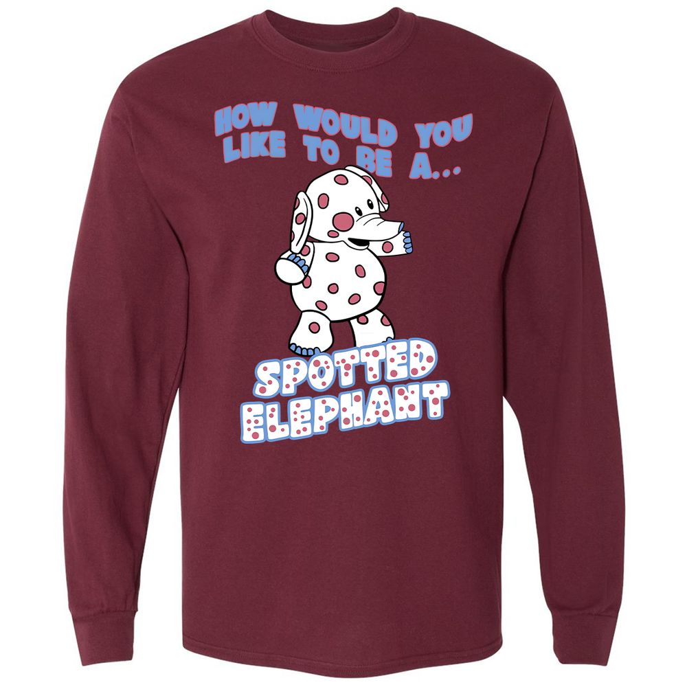 Spotted Elephant - Maroon - 11