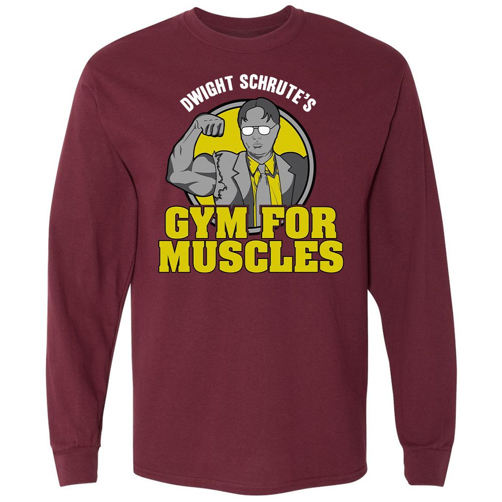 Long Sleeve T-Shirt - EYB789YN - Maroon - 11