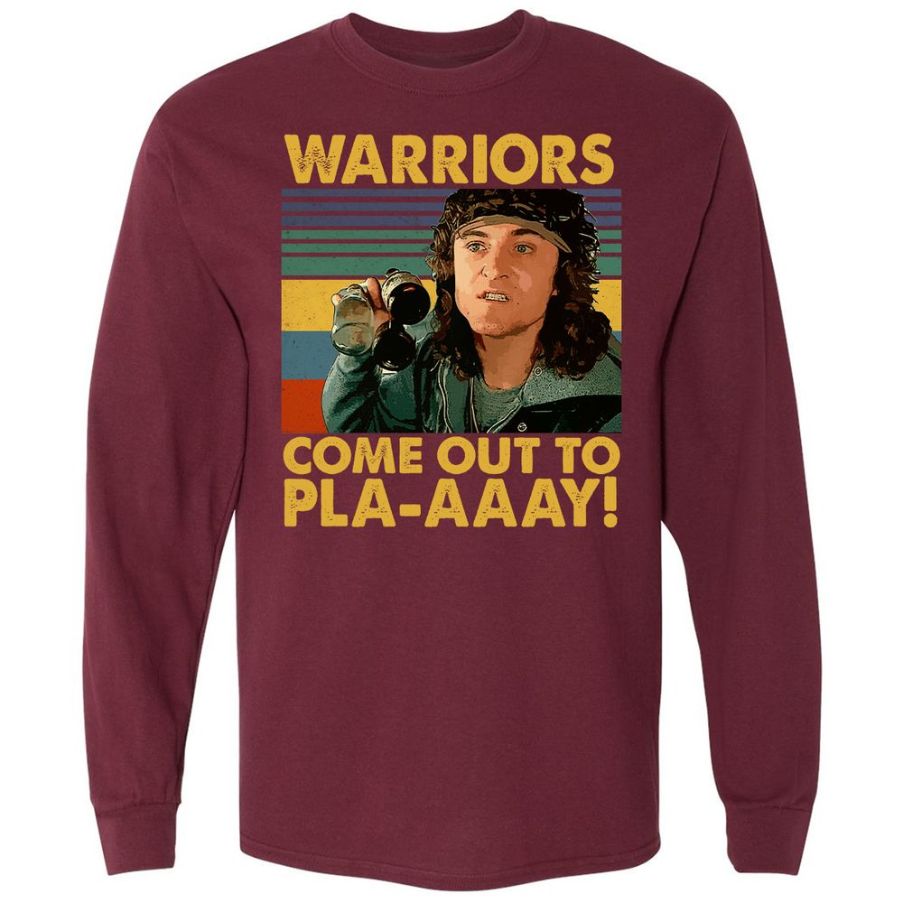 Long Sleeve T-Shirt - ESK2FSFY - Maroon - 11