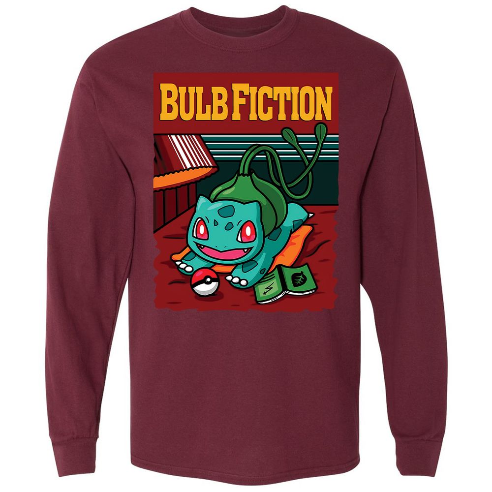 Long Sleeve T-Shirt - 5P5YB9WM - Maroon - 11