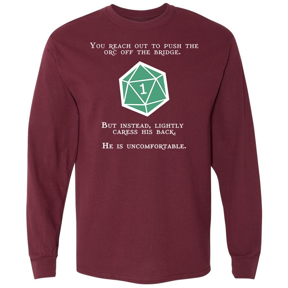 Long Sleeve T-Shirt - XJMZ34AN - Maroon - 11