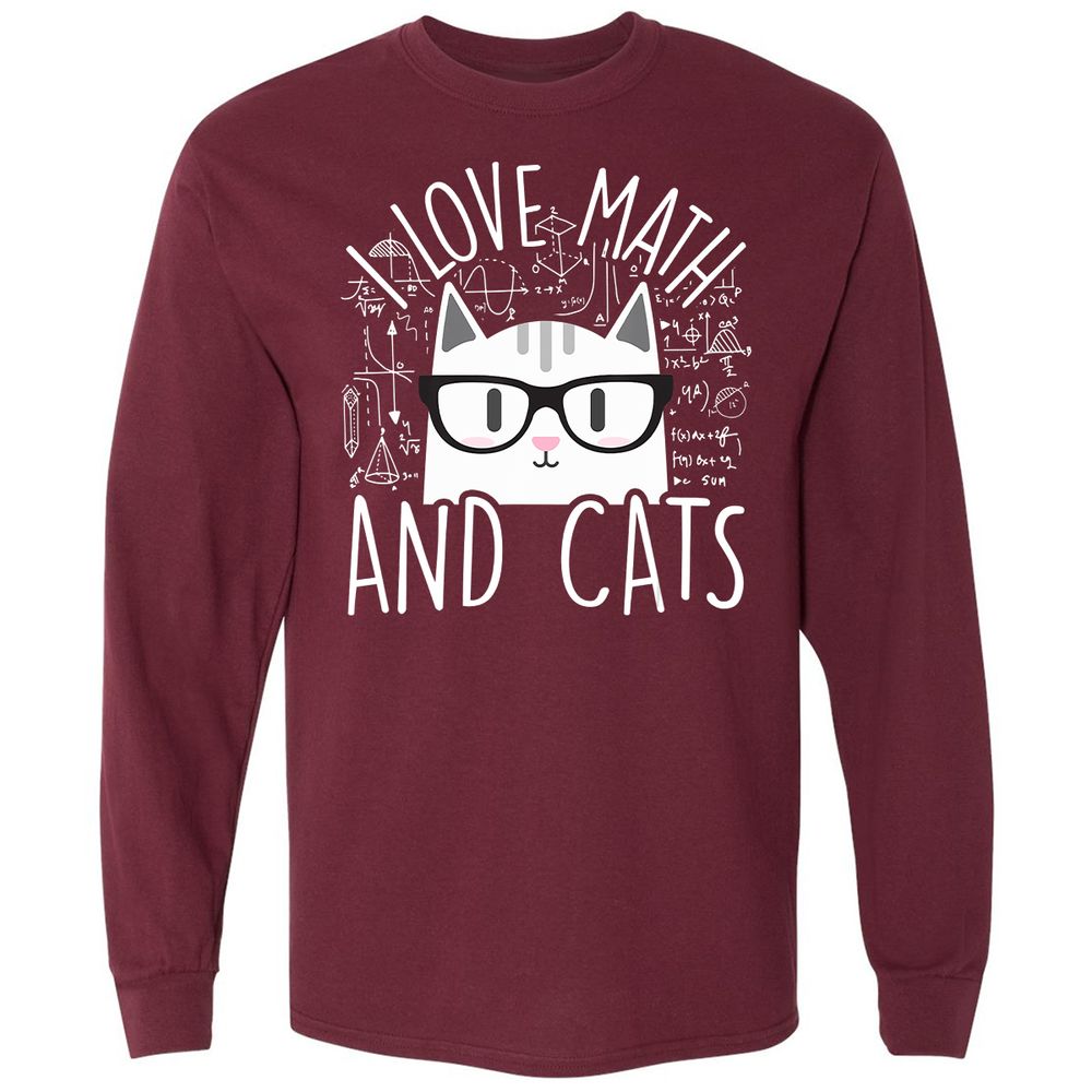 Long Sleeve T-Shirt - AZSL7S5L - Maroon - 11