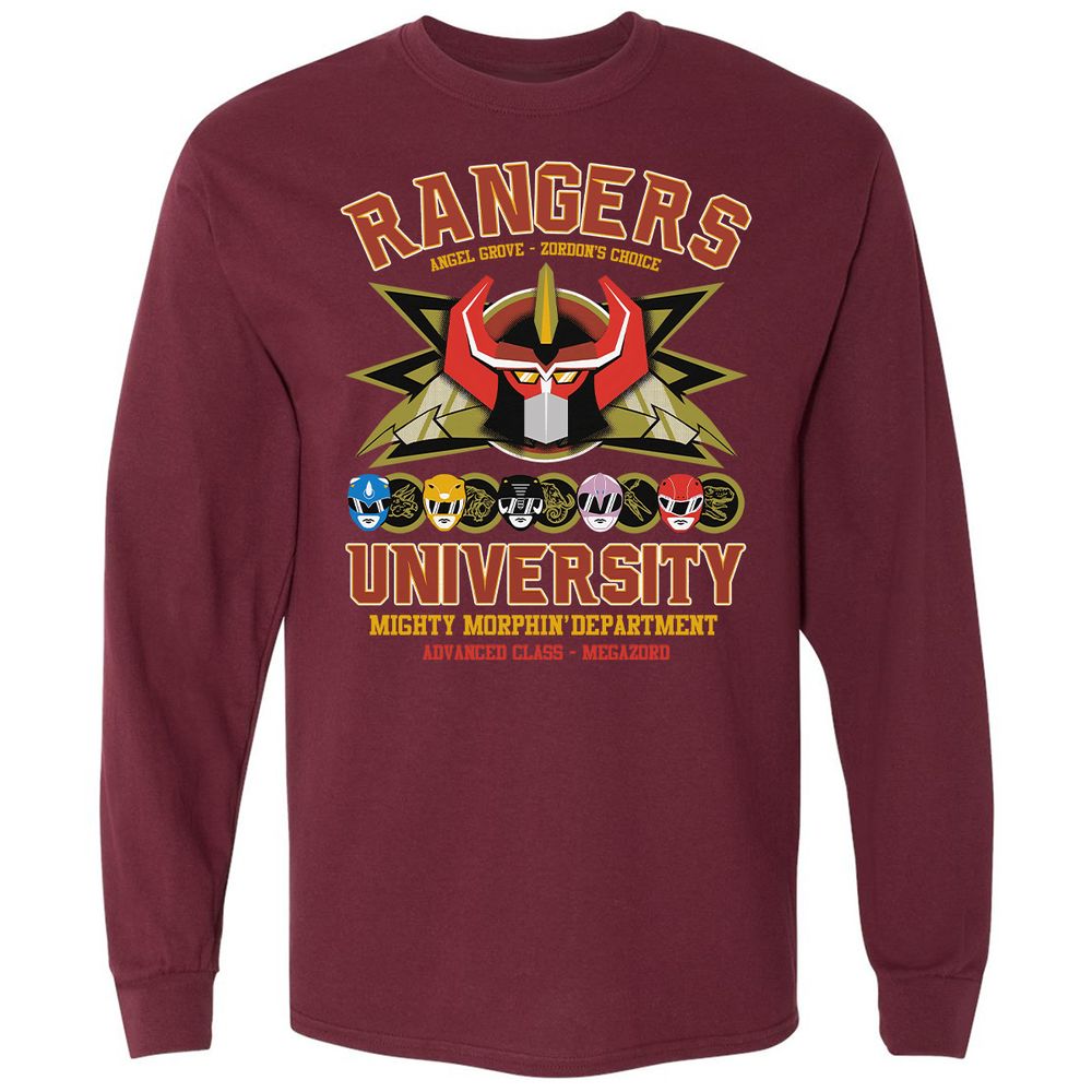 Long Sleeve T-Shirt - 7GL638ES - Maroon - 11