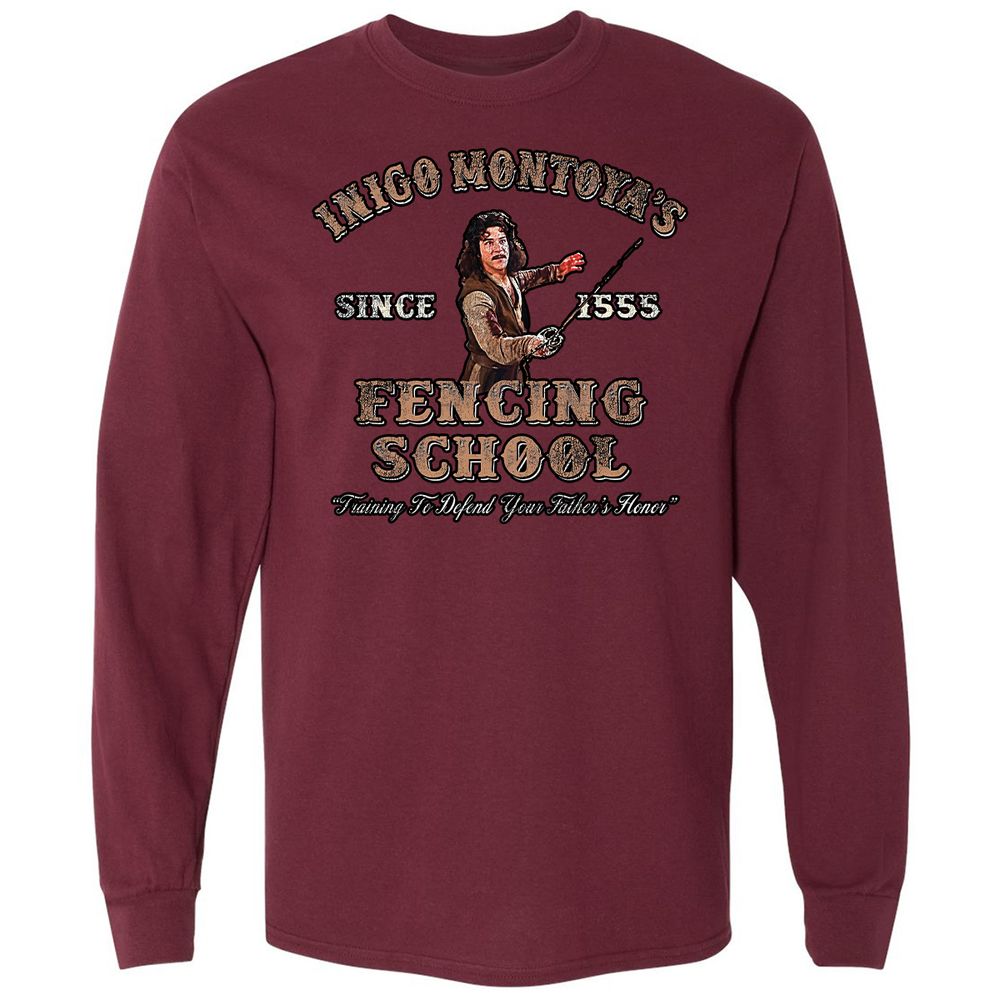 Long Sleeve T-Shirt - CVJEHZ3M - Maroon - 11