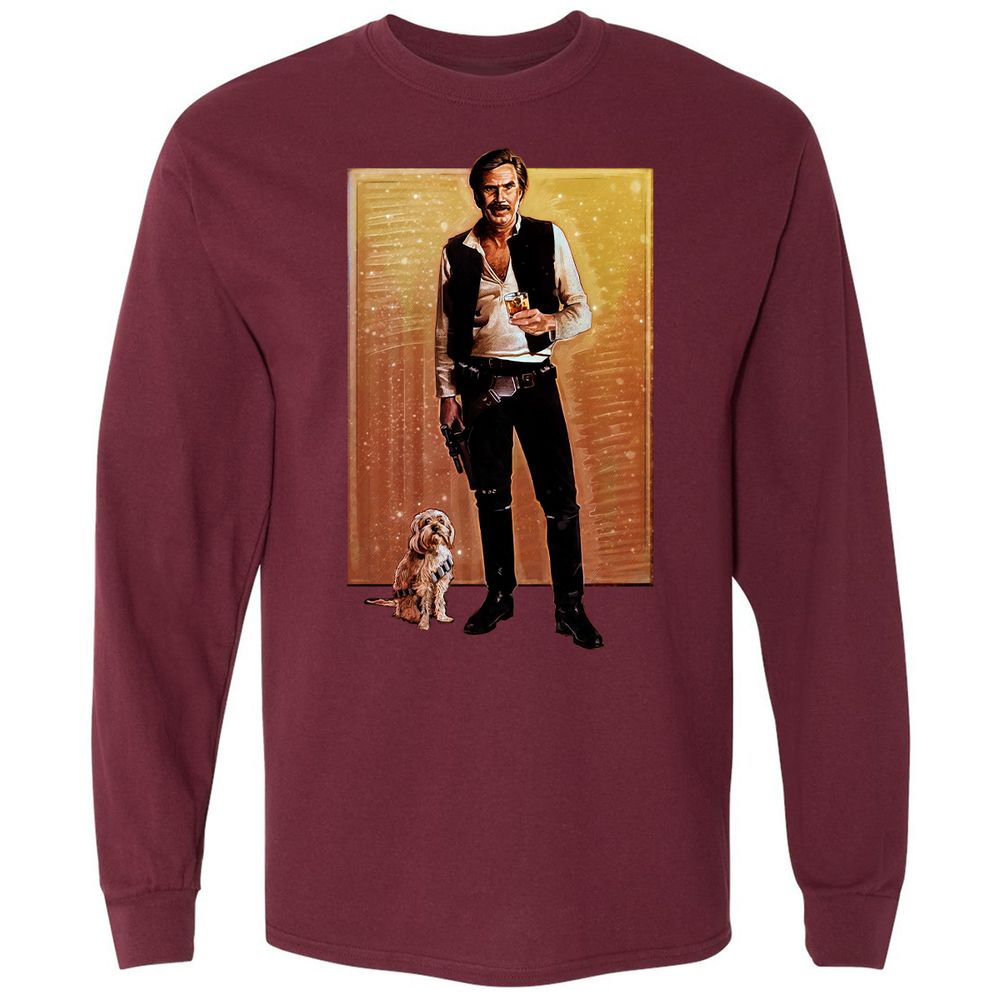 Long Sleeve T-Shirt - 2ZB8Z6NN - Maroon - 11