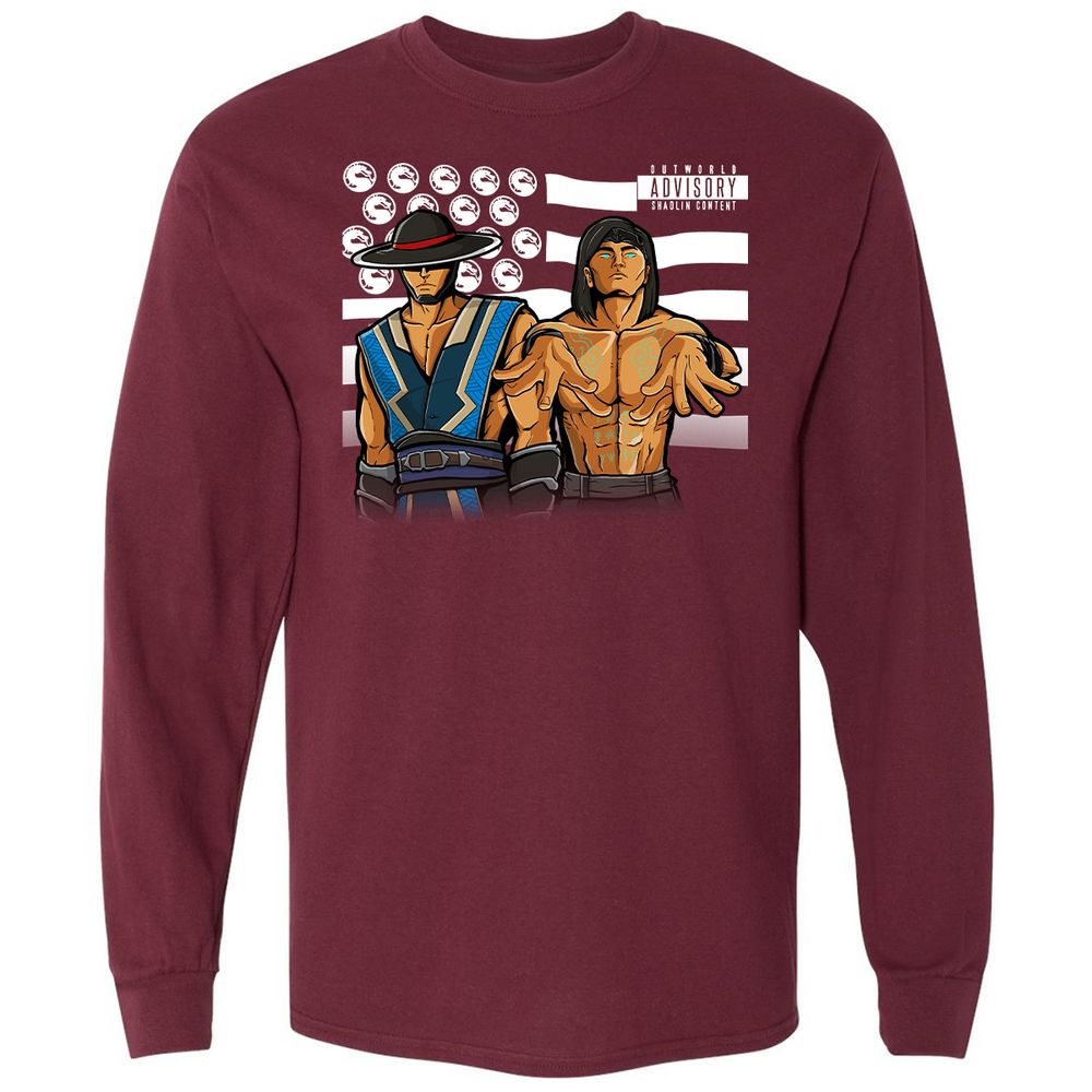 Long Sleeve T-Shirt - 2WQ778S6 - Maroon - 11