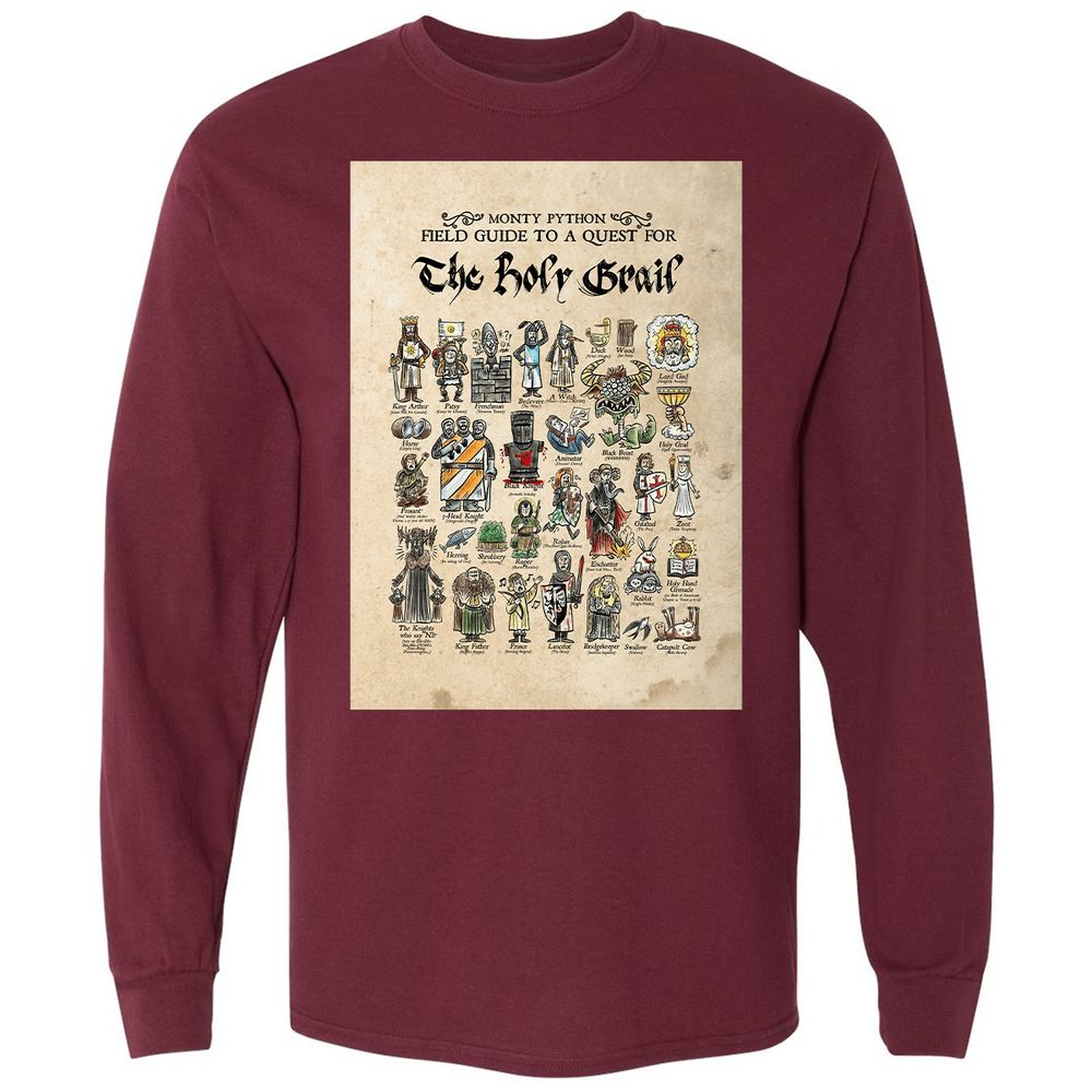 Long Sleeve T-Shirt - TVGTVJAA - Maroon - 11