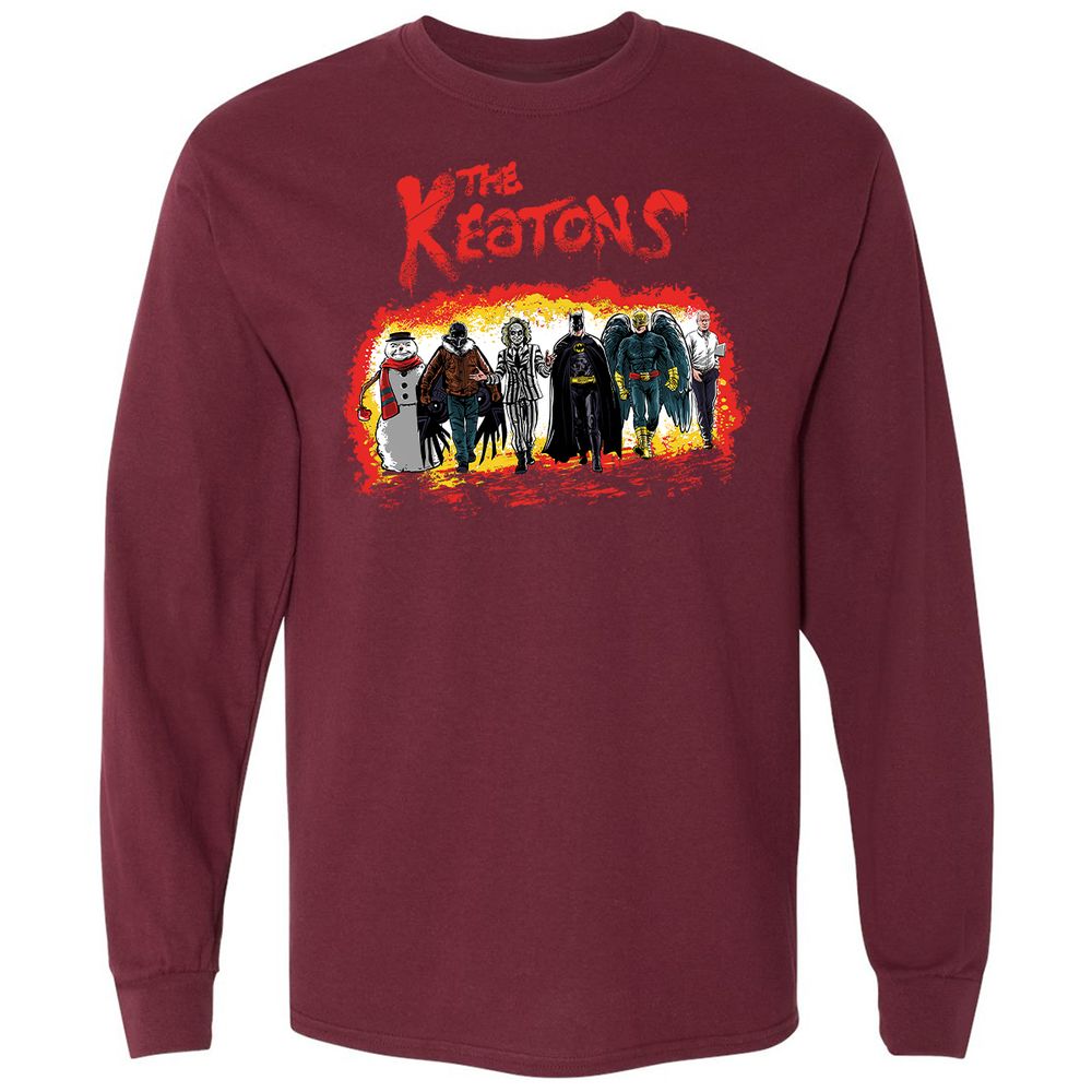 Long Sleeve T-Shirt - SFTDXLLU - Maroon - 11