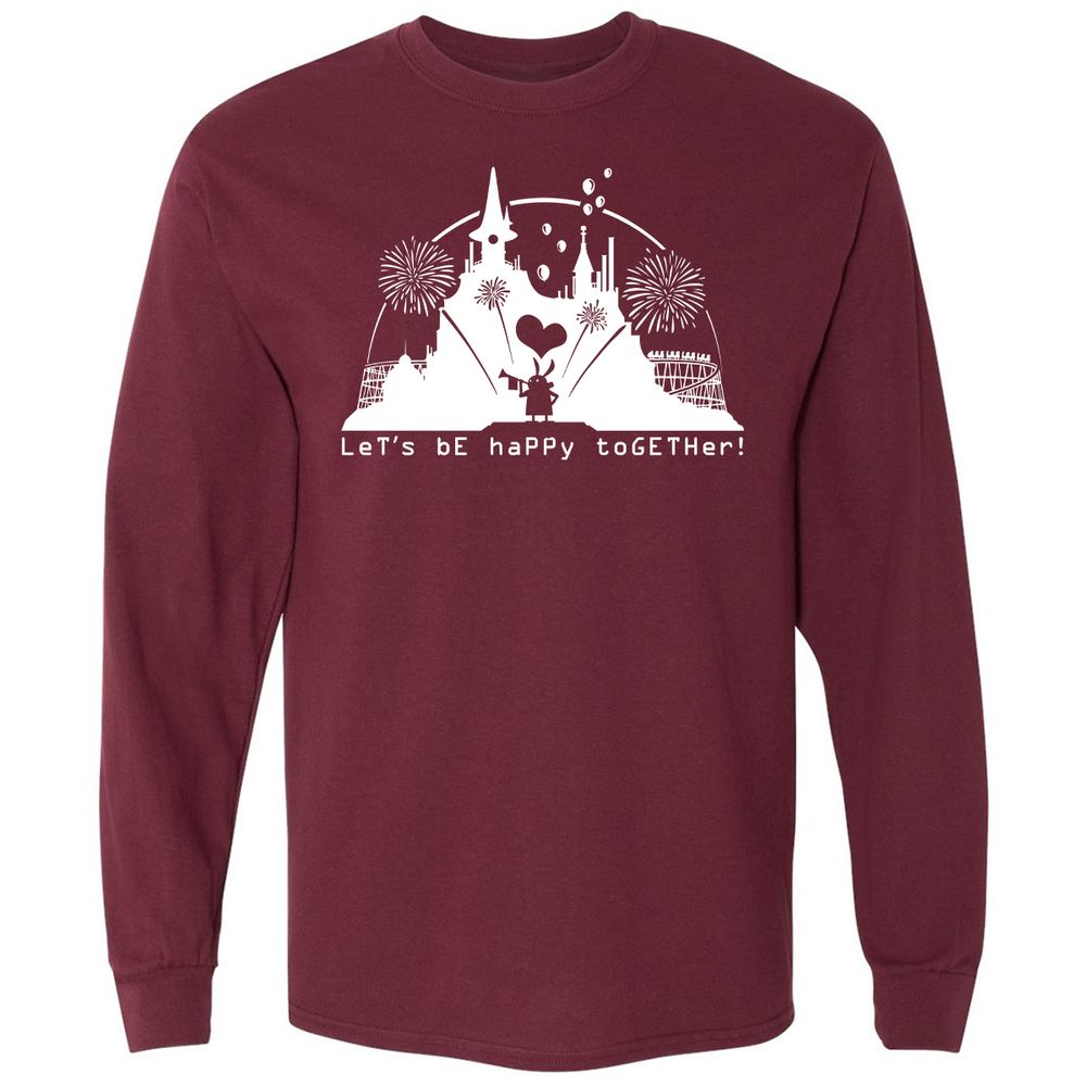 Long Sleeve T-Shirt - EZA4RQ12 - Maroon - 11