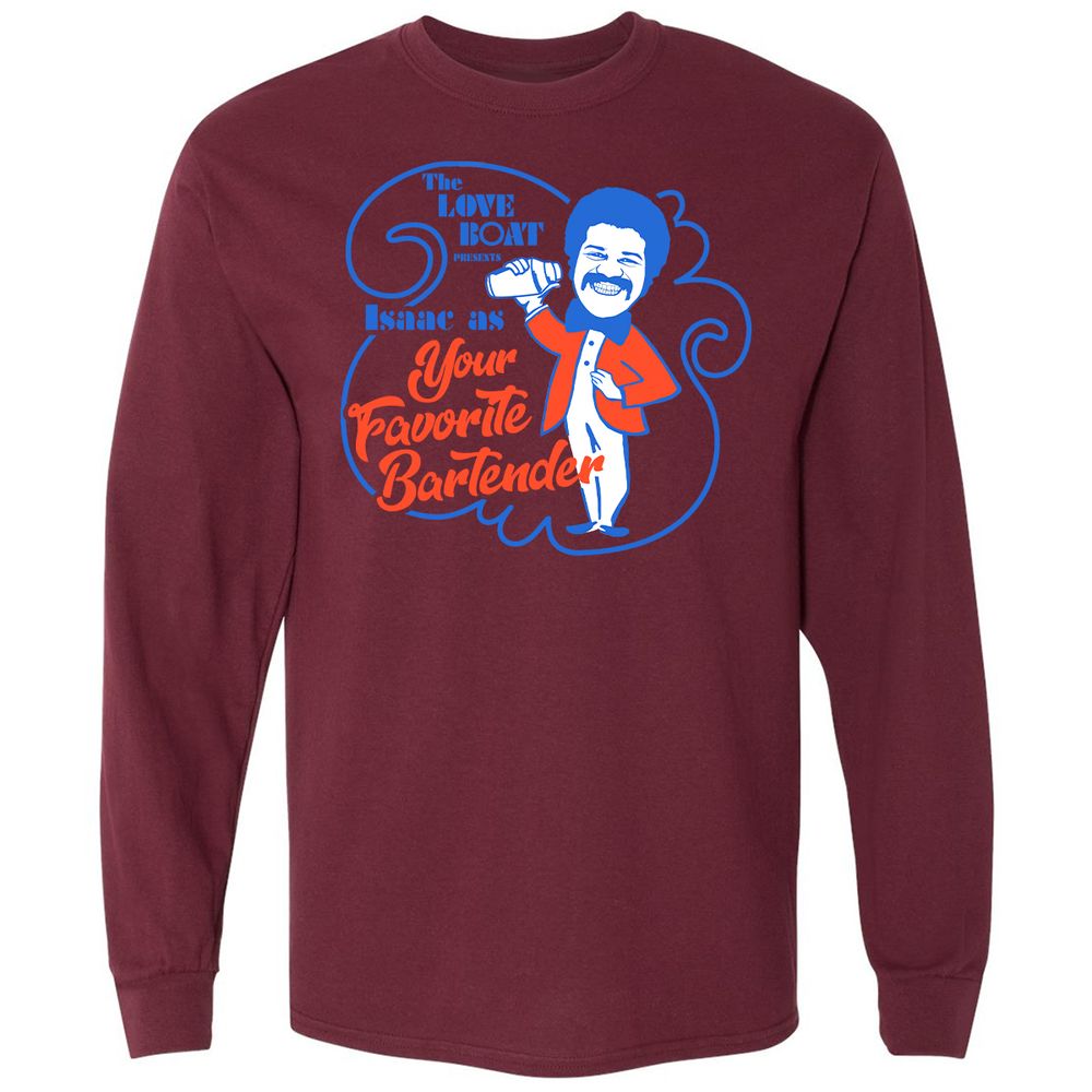 Long Sleeve T-Shirt - M8698JW4 - Maroon - 11