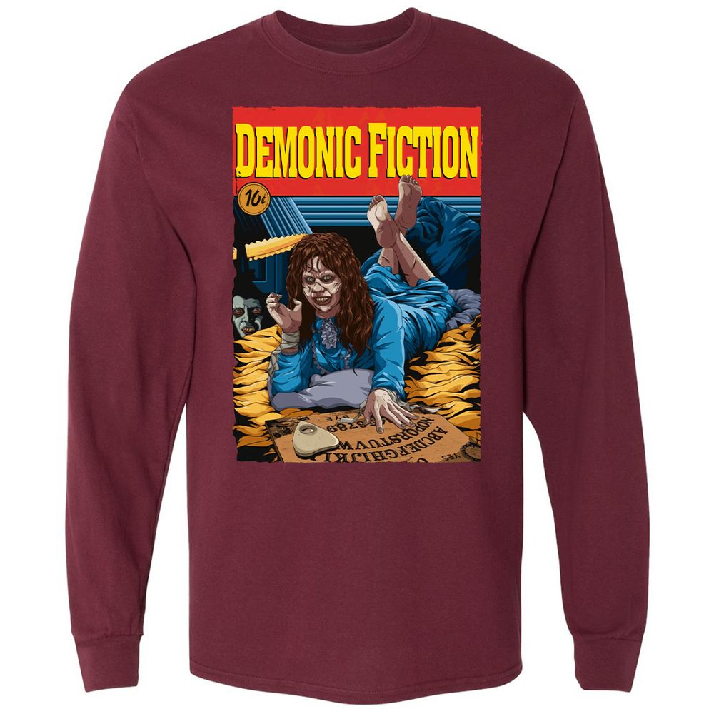 Long Sleeve T-Shirt - 1C3S3CEM - Maroon - 11