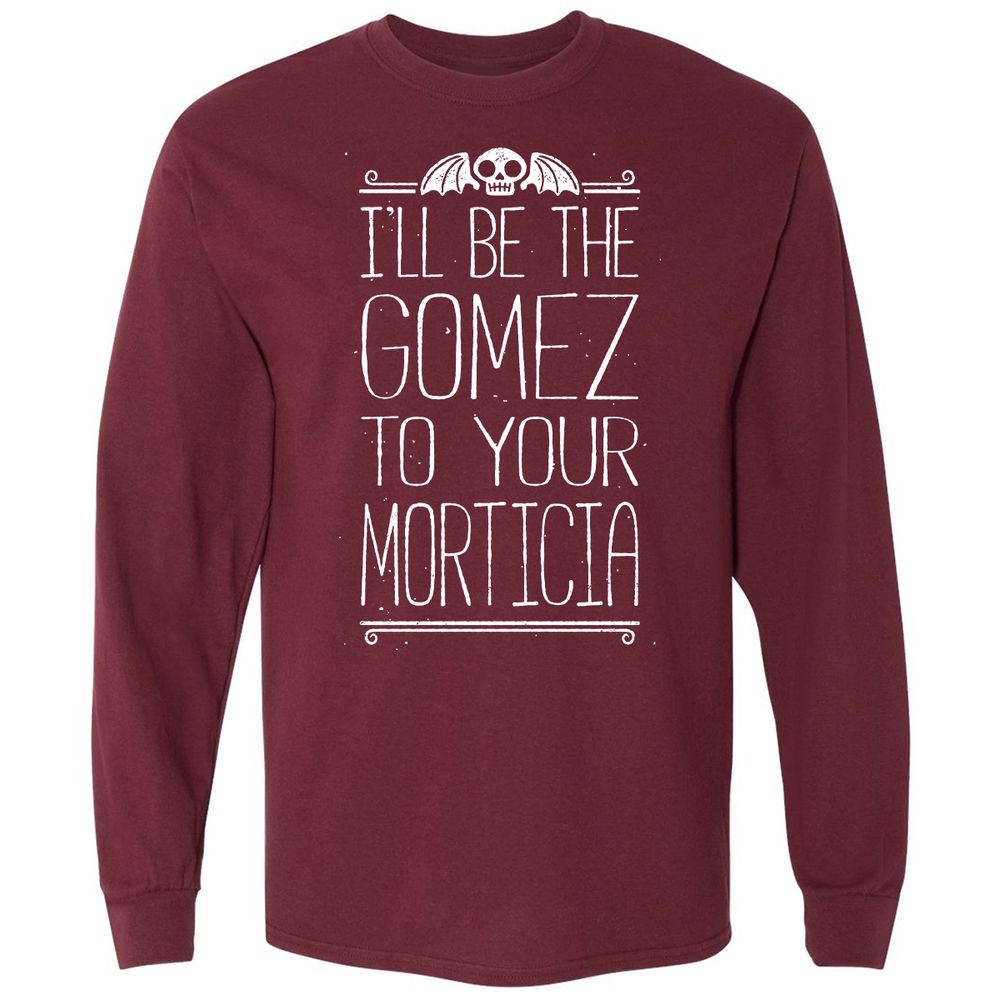 Long Sleeve T-Shirt - 7398V1VJ - Maroon - 11