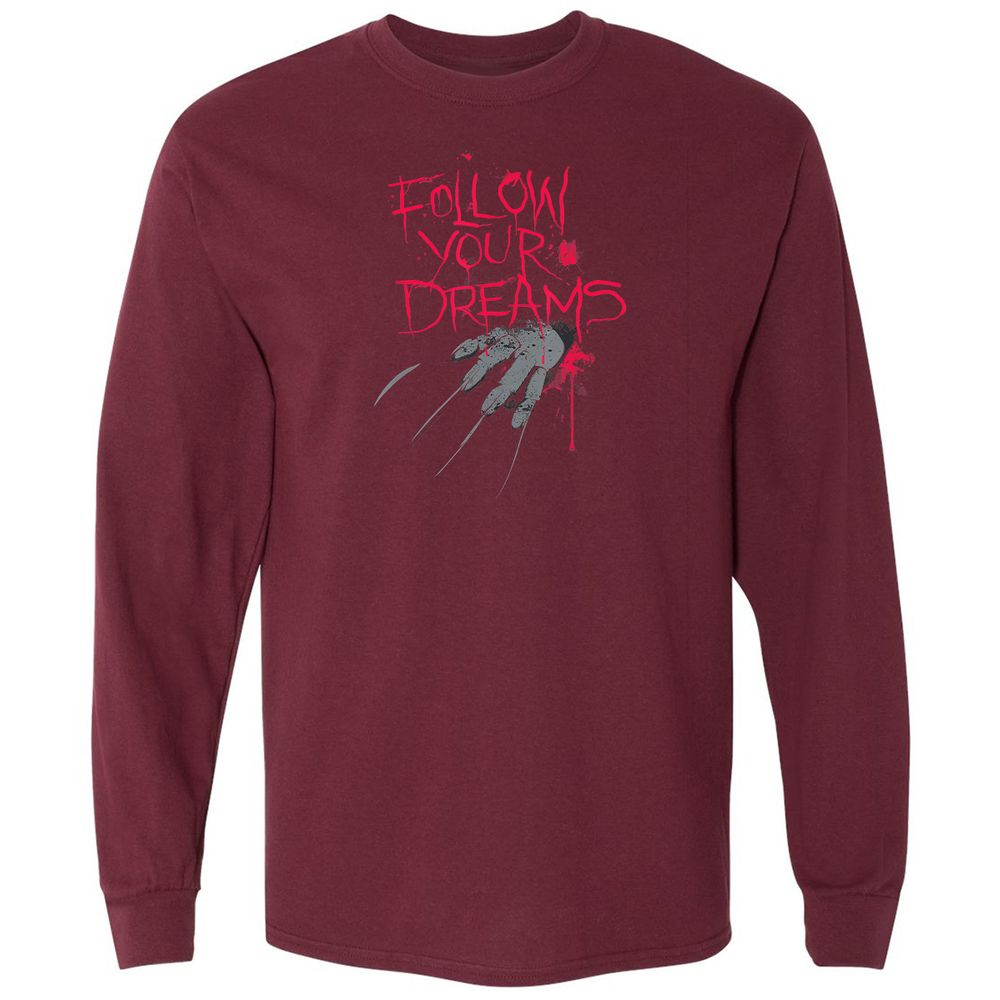 Long Sleeve T-Shirt - 1EYELNA1 - Maroon - 11