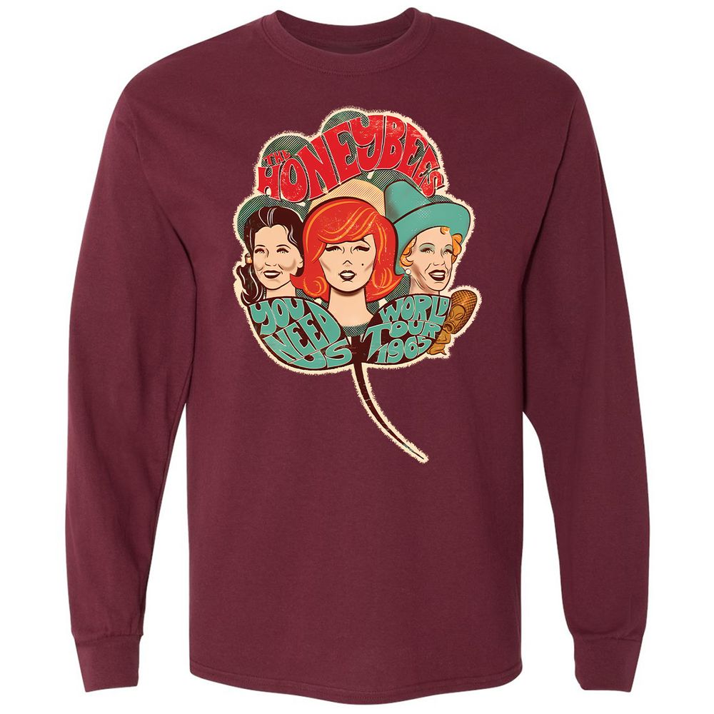 Long Sleeve T-Shirt - JBNWB3KH - Maroon - 11