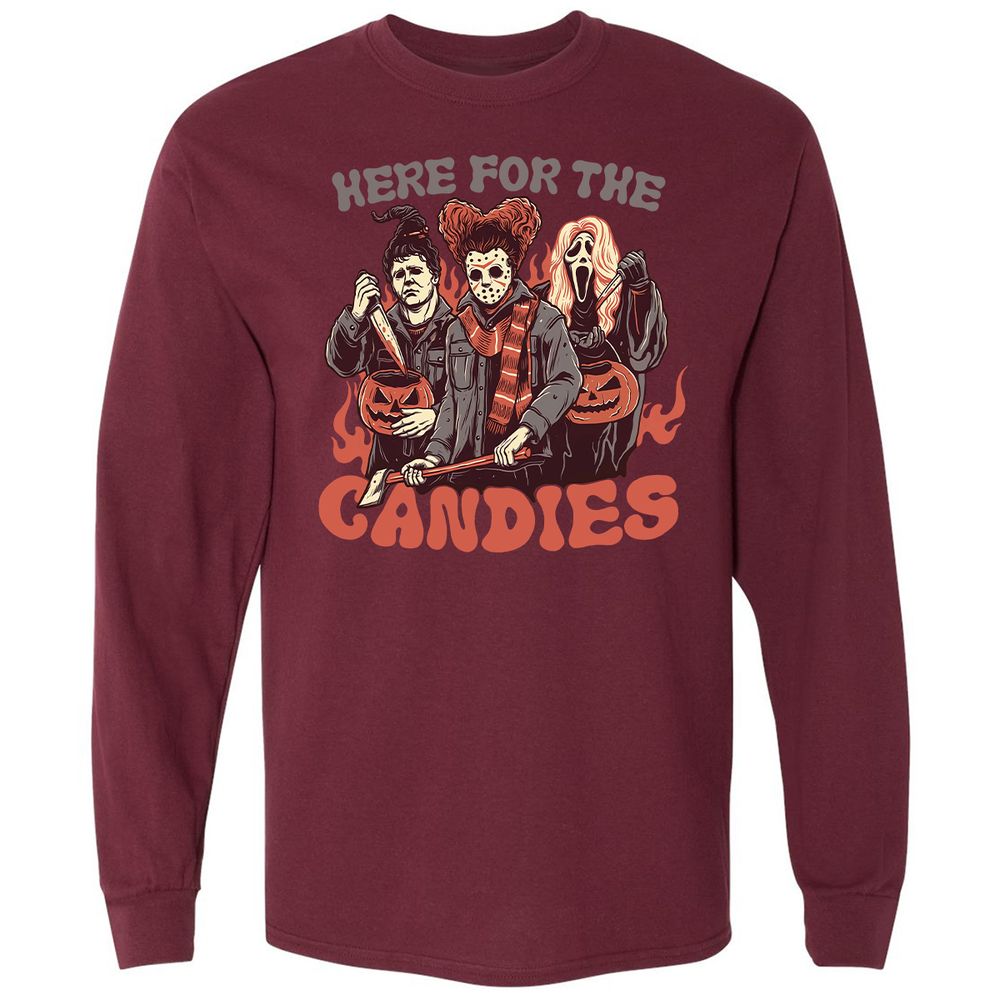 Long Sleeve T-Shirt - DD9MWTPC - Maroon - 11