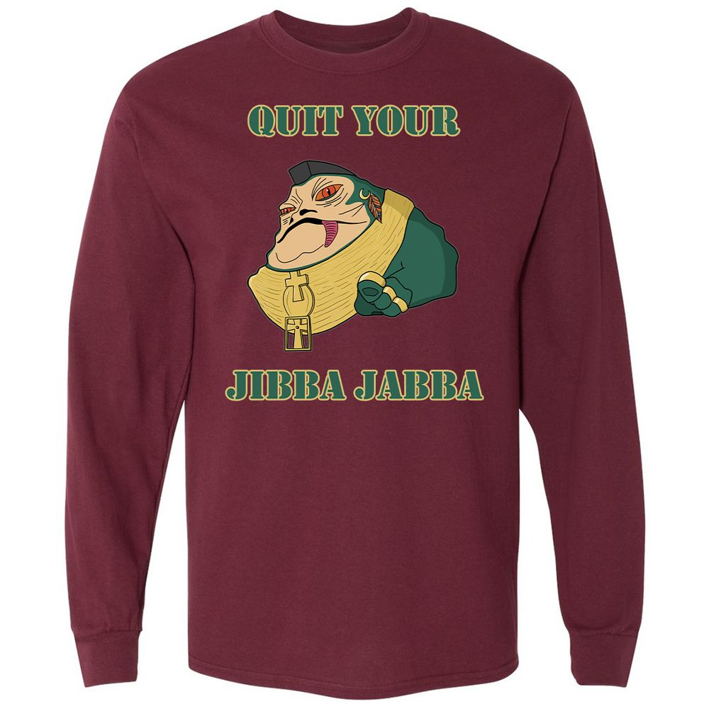 Long Sleeve T-Shirt - RK5ZFQS9 - Maroon - 11