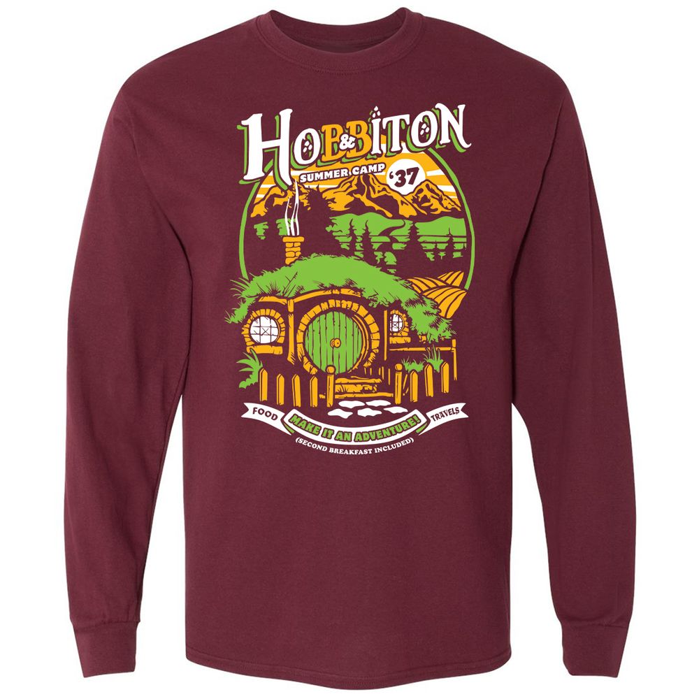Long Sleeve T-Shirt - H3ML9L93 - Maroon - 11