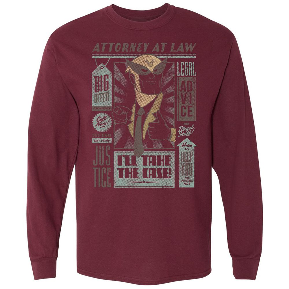 Long Sleeve T-Shirt - LE5XP2Y1 - Maroon - 11