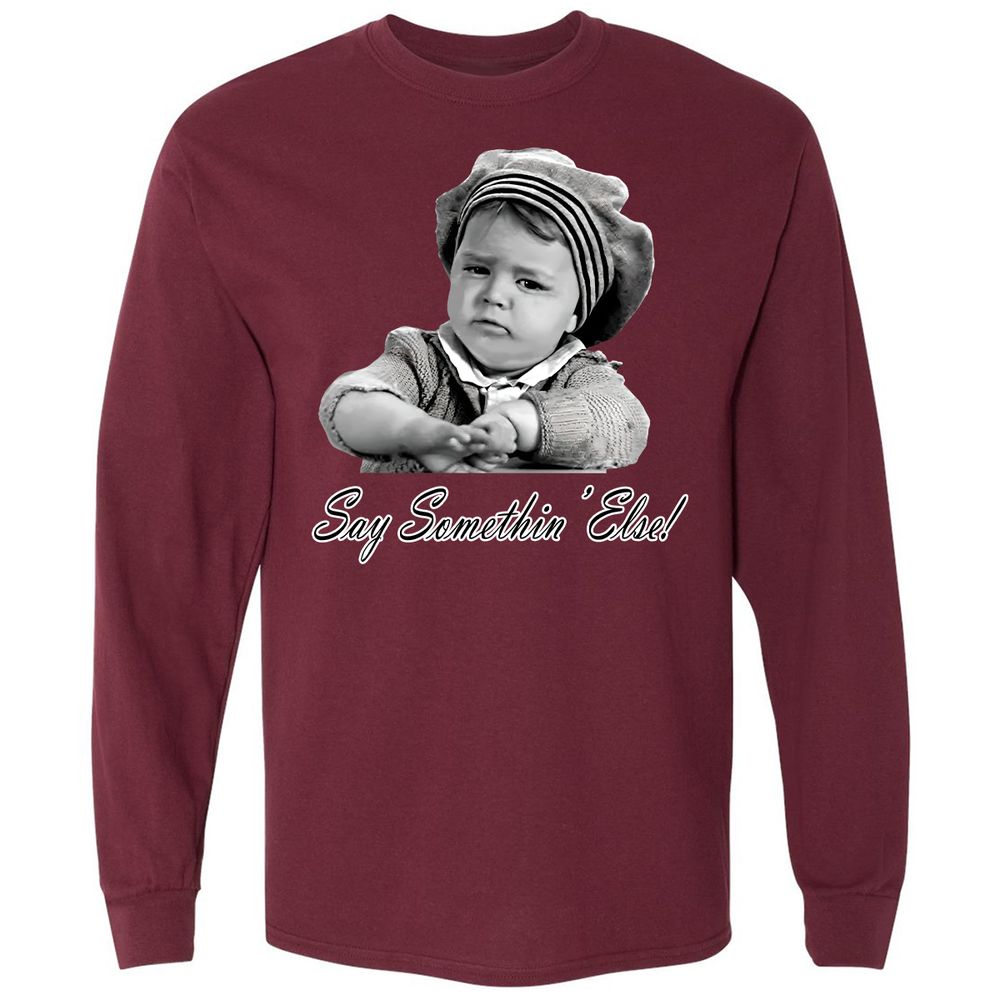 Long Sleeve T-Shirt - UGZP999R - Maroon - 11