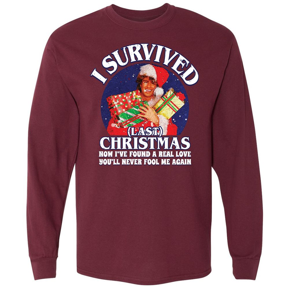 Long Sleeve T-Shirt - XP96J2T4 - Maroon - 11