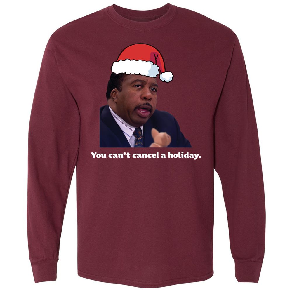 Long Sleeve T-Shirt - FTXM6QJ9 - Maroon - 11