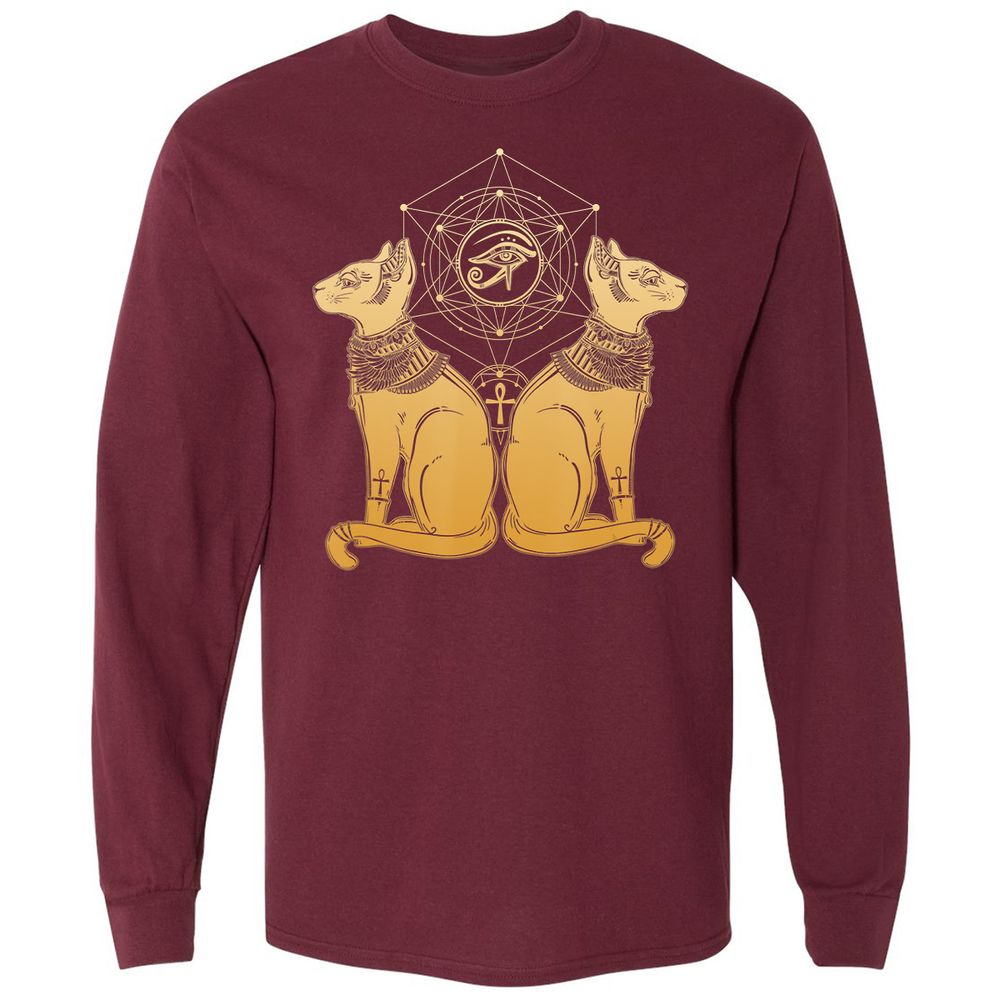 Long Sleeve T-Shirt - SXGV195G - Maroon - 11