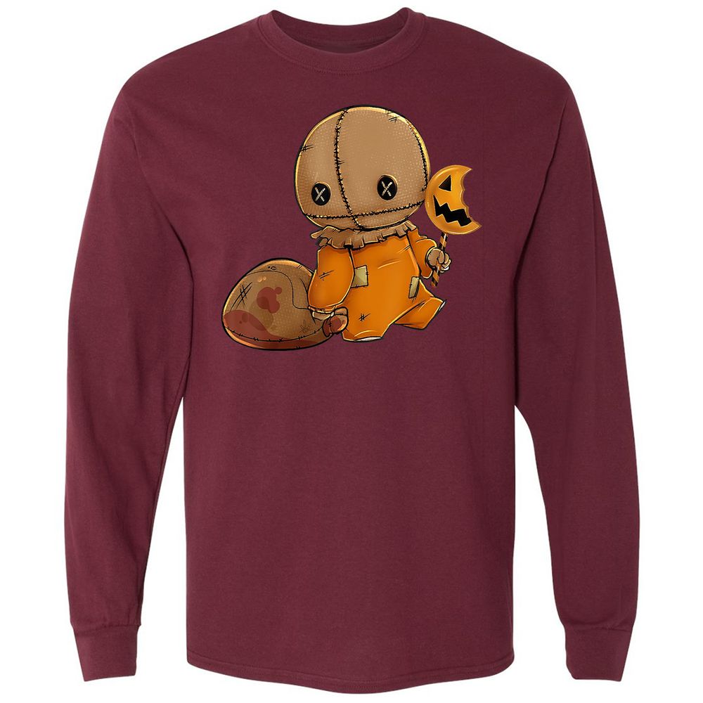 Long Sleeve T-Shirt - G1LBWEFN - Maroon - 11